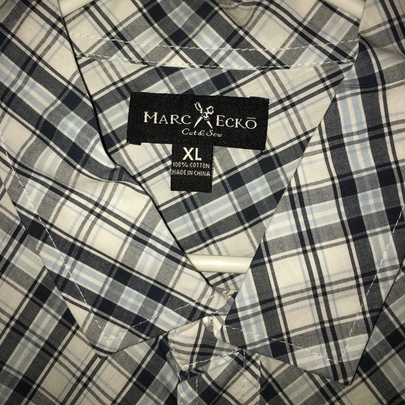 Men’s Marc Ecko short sleeve button up size XL - Picture 2 of 7